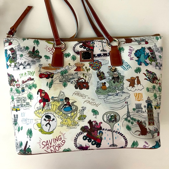 Dooney & Bourke Bags Rare 222 Disney Pixar Dooney And Bourke Tote